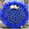 Royal Couple Bear Bouquet (Dark Blue)